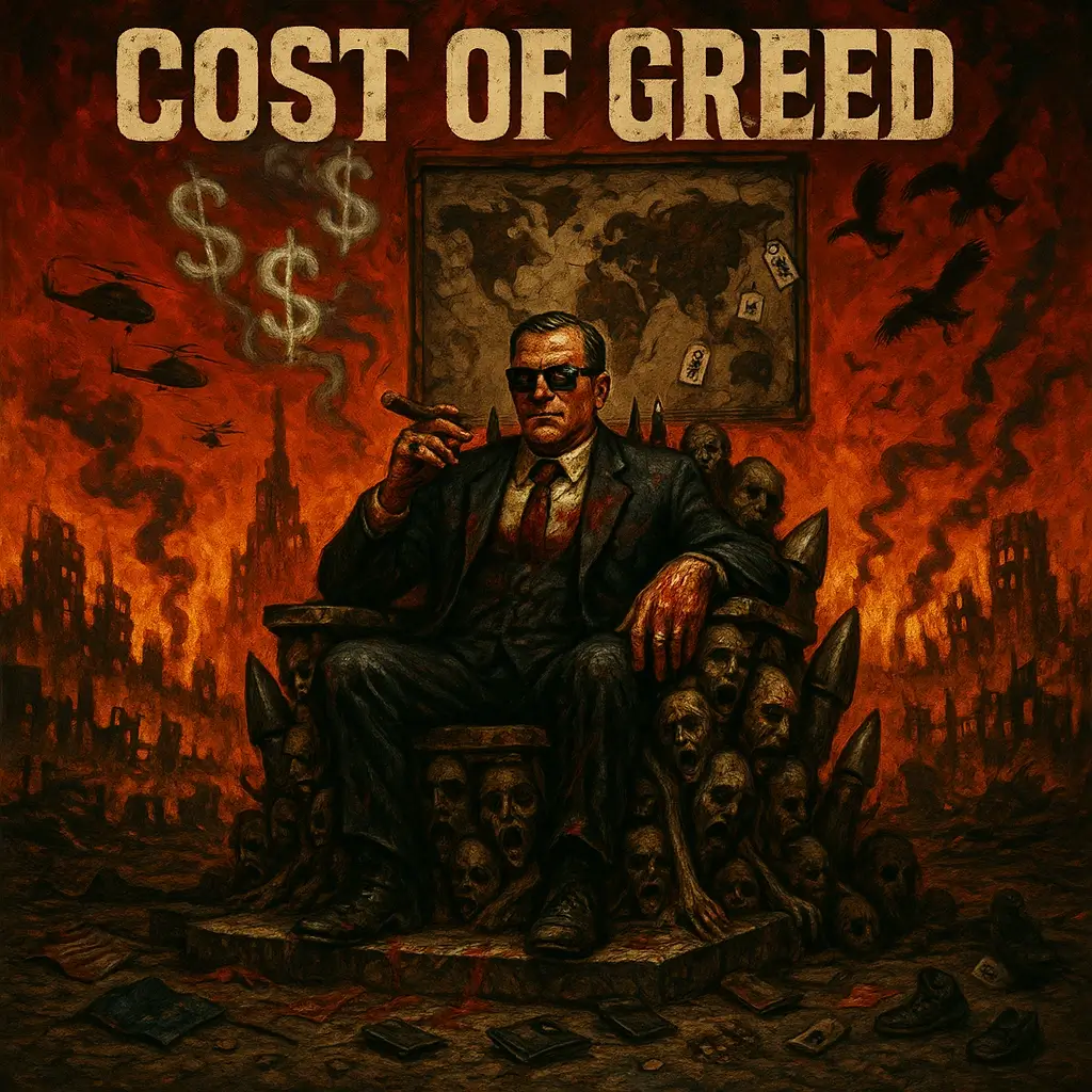Blood and Bones Takes Us to a Wakeless Warzone in their New Single, “Cost of Greed”