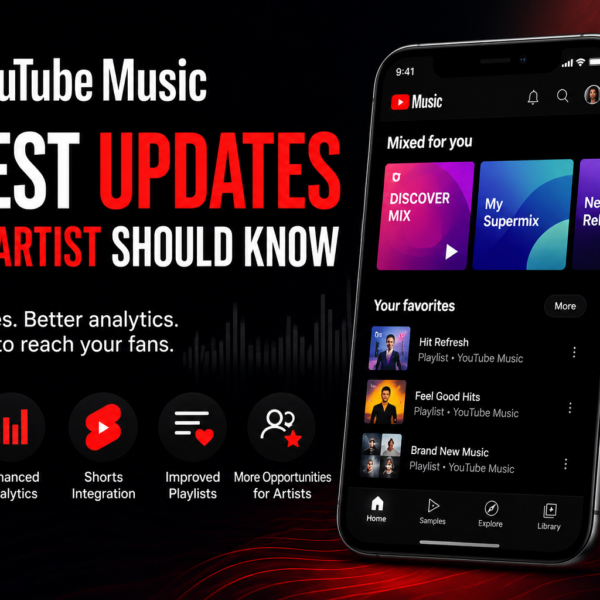 YouTube Music’s Latest Updates Every Artist Should Know (2026)