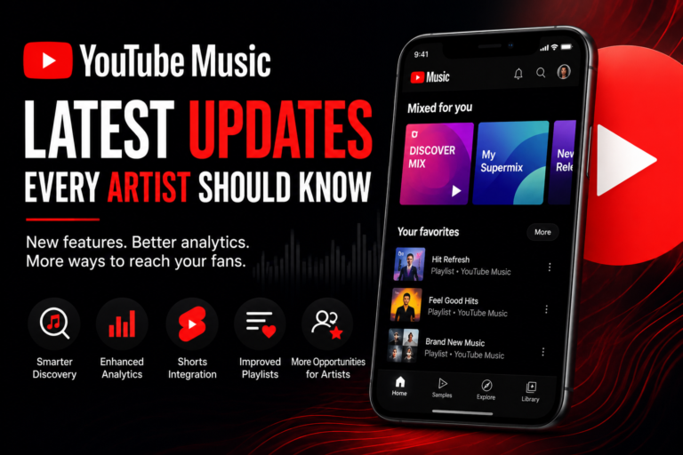 YouTube Music's Latest Updates Every Artist Should Know (2026)