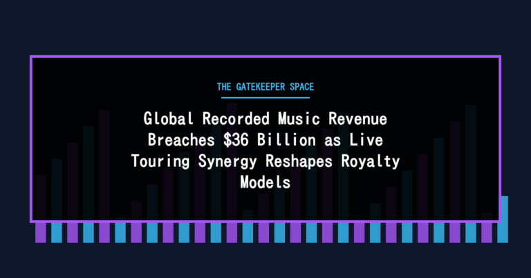 music news - Global Recorded Music Revenue Breaches $36 Billion as Live Touring Synergy Reshapes Royalty Models