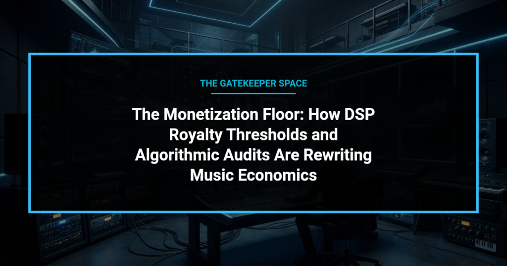 music news - The Monetization Floor: How DSP Royalty Thresholds and Algorithmic Audits Are Rewriting Music Economics
