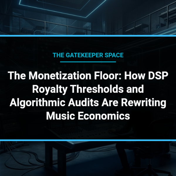 The Monetization Floor: How DSP Royalty Thresholds and Algorithmic Audits Are Rewriting Music Economics
